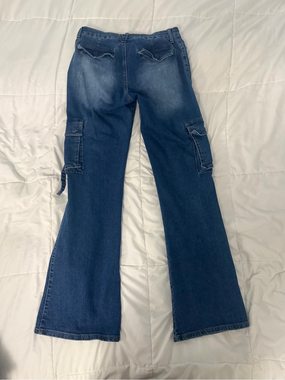 Vibrant Women's Dark Blue Denim Boyfriend Jeans